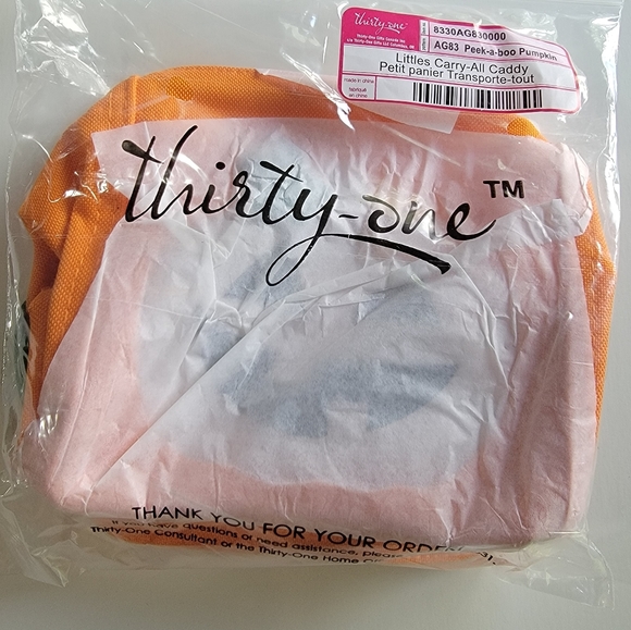 Thirty-one Little Carry-all Caddy - Peek-a-boo Pumpkin - Picture 4 of 5